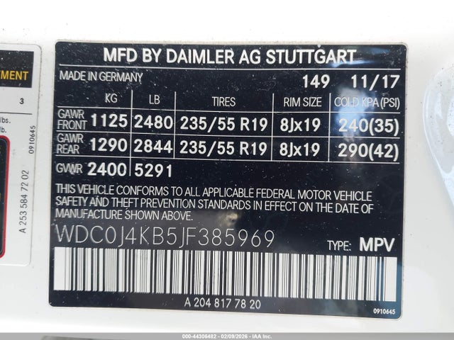 2018 MERCEDES-BENZ GLC 300 COUPE WDC0J4KB5JF385969 Photo 8