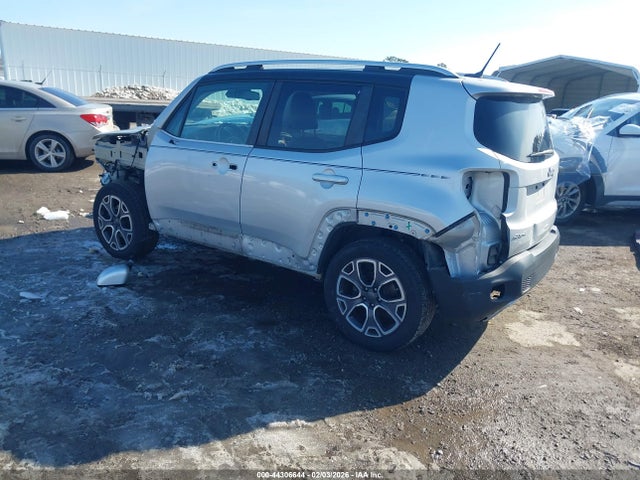 Продаж на аукціоні авто 2016 Jeep Renegade Limited, vin: ZACCJBDT6GPC63298, номер лоту: 44306644