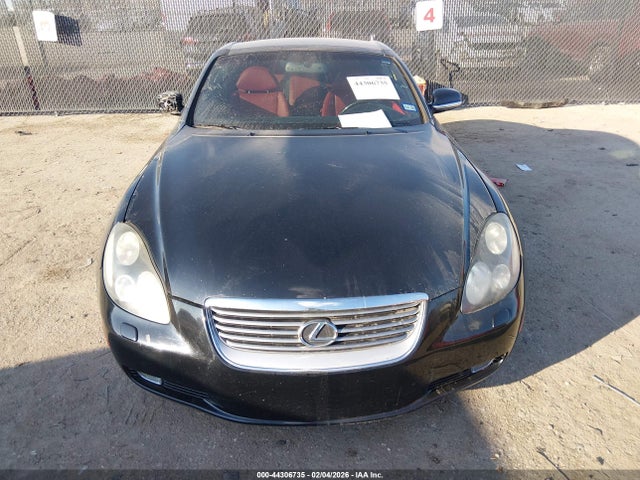 2005 Lexus Sc 430 მანქანა იყიდება აუქციონზე, vin: JTHFN48Y150062350, აუქციონის ნომერი: 44306735