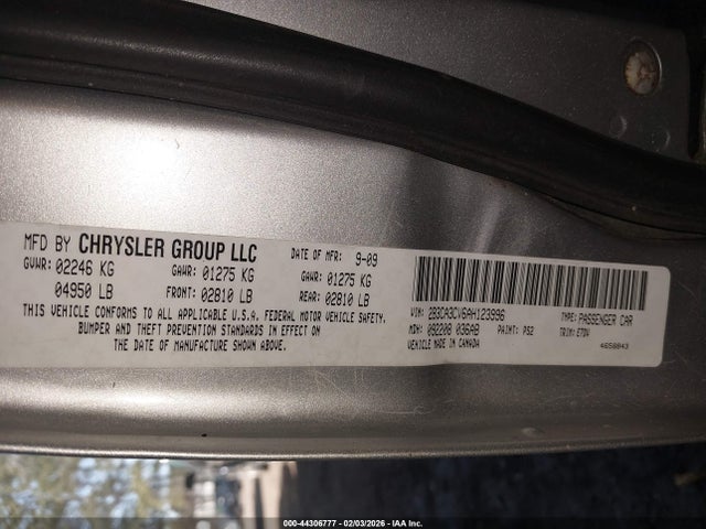 2010 DODGE CHARGER 2B3CA3CV6AH123996 Photo 8