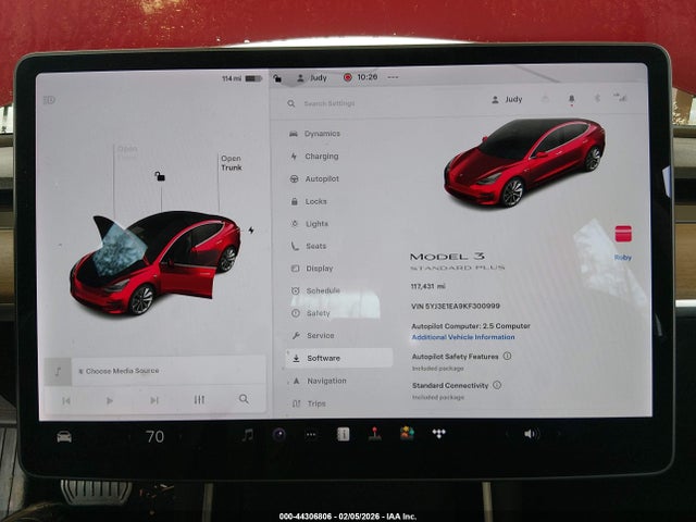 2019 TESLA MODEL 3 5YJ3E1EA9KF300999 Photo 6
