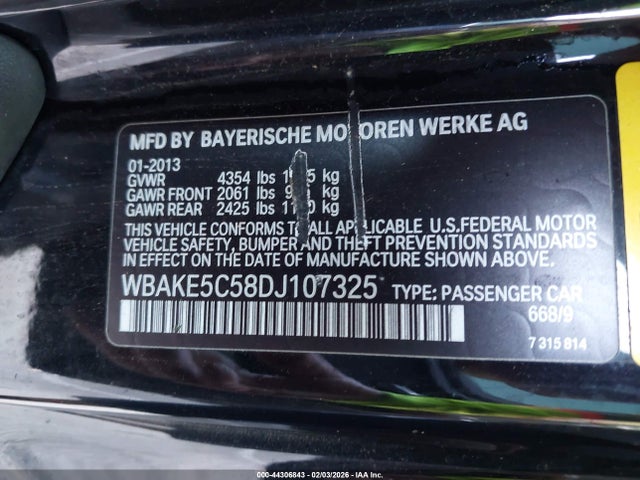 2013 BMW 328I WBAKE5C58DJ107325 Photo 8