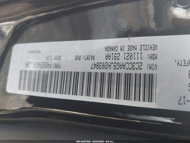 Aukcja sprzedaży 2018 Chrysler 300 Touring L, vin: 2C3CCAAG9JH203847, numer aukcji: 44307046