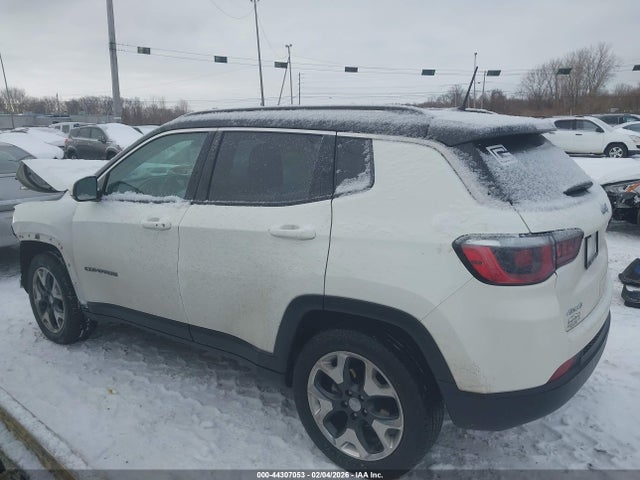 Продажа на аукционе авто 2018 Jeep Compass Limited 4x4, vin: 3C4NJDCB3JT290469, номер лота: 44307053