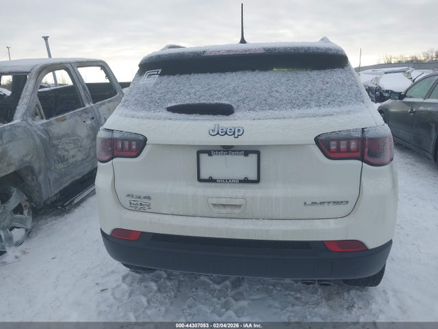 Продажа на аукционе авто 2018 Jeep Compass Limited 4x4, vin: 3C4NJDCB3JT290469, номер лота: 44307053