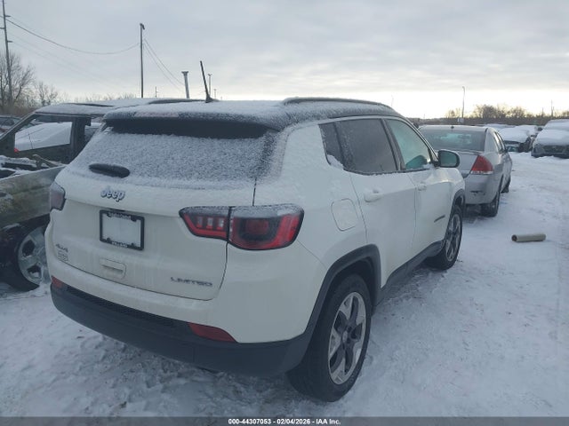 Продажа на аукционе авто 2018 Jeep Compass Limited 4x4, vin: 3C4NJDCB3JT290469, номер лота: 44307053