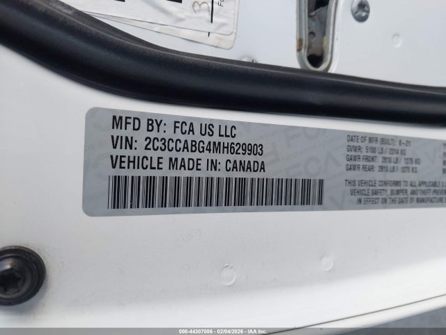 Chrysler 300 300s 2021 2C3CCABG4MH629903 Image 9
