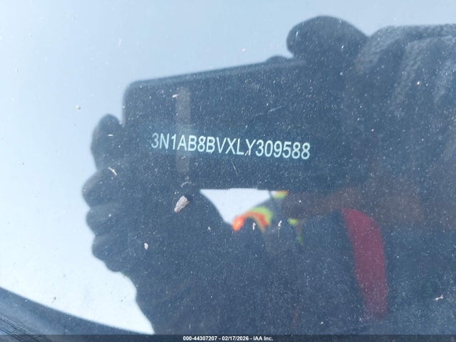 44307207 :رقم المزاد ، 3N1AB8BVXLY309588 vin ، 2020 Nissan Sentra S Xtronic Cvt مزاد بيع