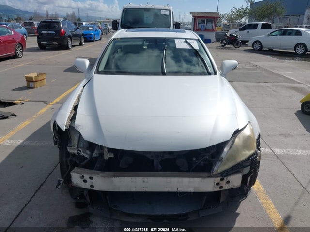44307265 :رقم المزاد ، JTHBF5C29A2096443 vin ، 2010 Lexus Is 250 مزاد بيع