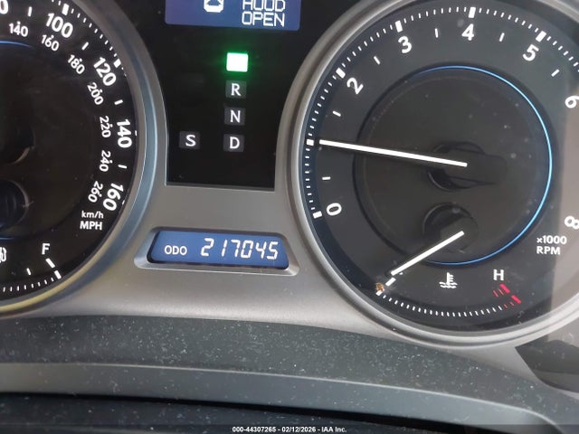 44307265 :رقم المزاد ، JTHBF5C29A2096443 vin ، 2010 Lexus Is 250 مزاد بيع