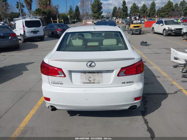 44307265 :رقم المزاد ، JTHBF5C29A2096443 vin ، 2010 Lexus Is 250 مزاد بيع