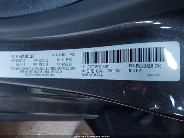 1C3CCCBB5GN195941 Chrysler 200 S