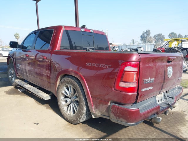 44307288 :رقم المزاد ، 1C6SRFJT0MN779510 vin ، 2021 Ram 1500 Laramie  4x4 5'7 Box مزاد بيع