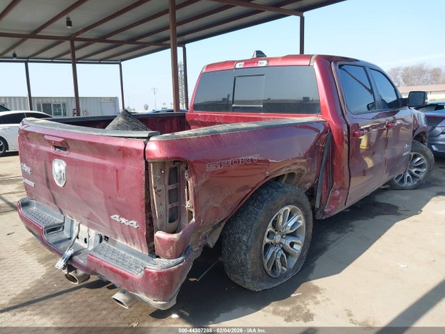 44307288 :رقم المزاد ، 1C6SRFJT0MN779510 vin ، 2021 Ram 1500 Laramie  4x4 5'7 Box مزاد بيع