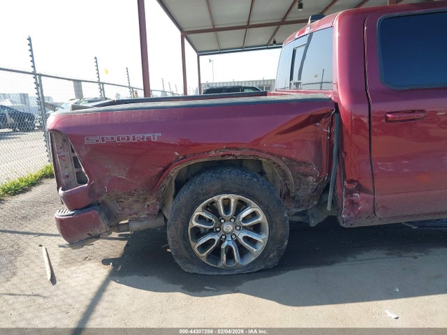 44307288 :رقم المزاد ، 1C6SRFJT0MN779510 vin ، 2021 Ram 1500 Laramie  4x4 5'7 Box مزاد بيع