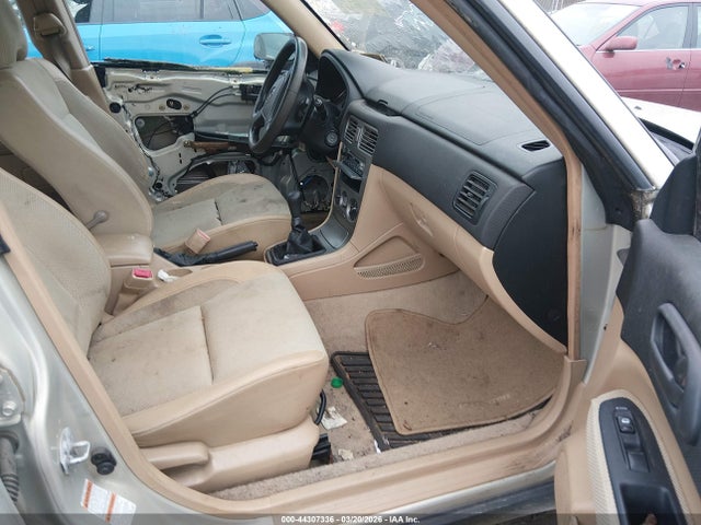 2005 Subaru Forester 2.5x მანქანა იყიდება აუქციონზე, vin: JF1SG63685G745378, აუქციონის ნომერი: 44307336
