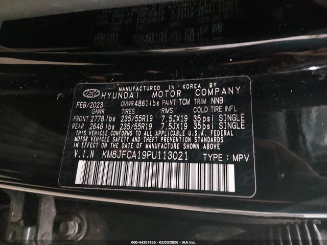 2023 HYUNDAI TUCSON HYBRID KM8JFCA19PU113021 Photo 8