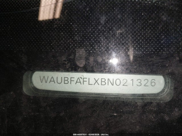 Продажа на аукционе авто 2011 Audi A4 2.0t Premium, vin: WAUBFAFLXBN021326, номер лота: 44307531