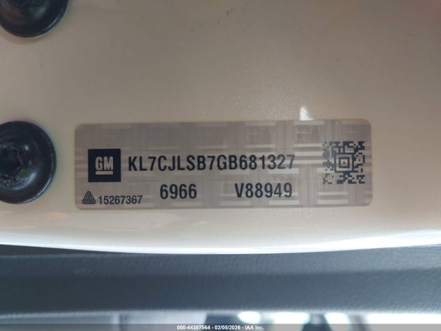 Chevrolet Trax Lt 2016 KL7CJLSB7GB681327 Image 9