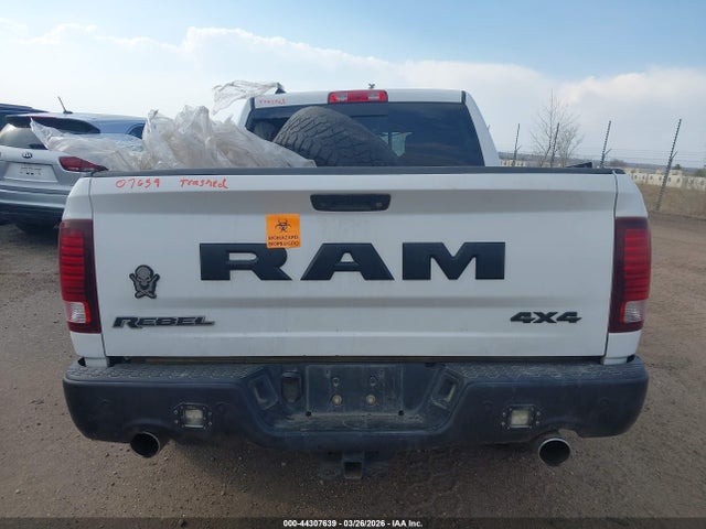 44307639 :رقم المزاد ، 1C6RR7YT7HS538755 vin ، 2017 Ram 1500 Rebel  4x4 5'7 Box مزاد بيع