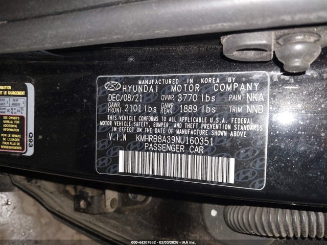 Hyundai Venue Se 2022 KMHRB8A39NU160351 Image 9