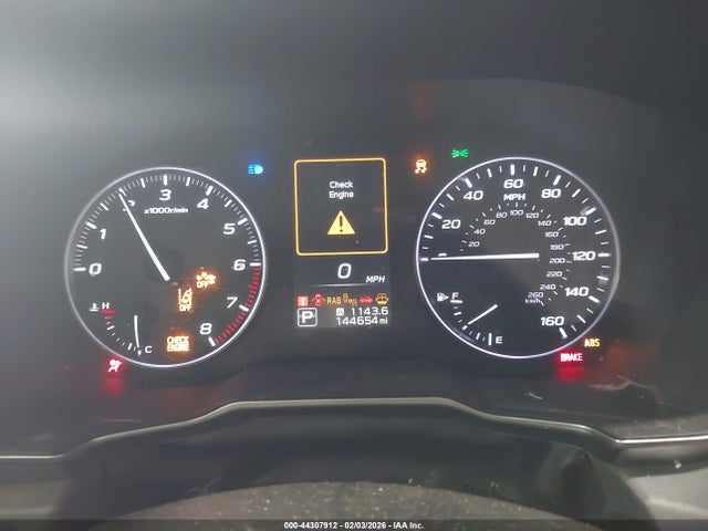 2020 Subaru Outback Onyx Edition Xt მანქანა იყიდება აუქციონზე, vin: 4S4BTGKD9L3106860, აუქციონის ნომერი: 44307912