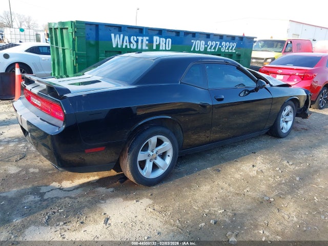 44308133 :رقم المزاد ، 2C3CDYAG4CH254407 vin ، 2012 Dodge Challenger Sxt مزاد بيع