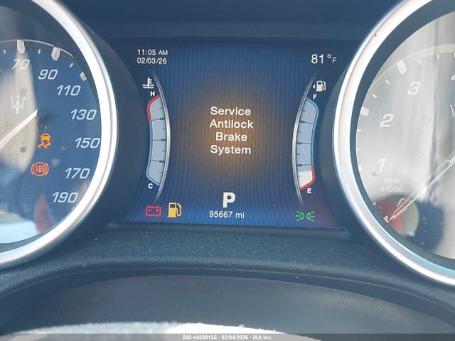 ZAM57XSA9E1097549 Maserati Ghibli