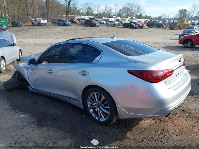 Продажа на аукционе авто 2018 Infiniti Q50 3.0t Luxe, vin: JN1EV7AP2JM364719, номер лота: 44308140