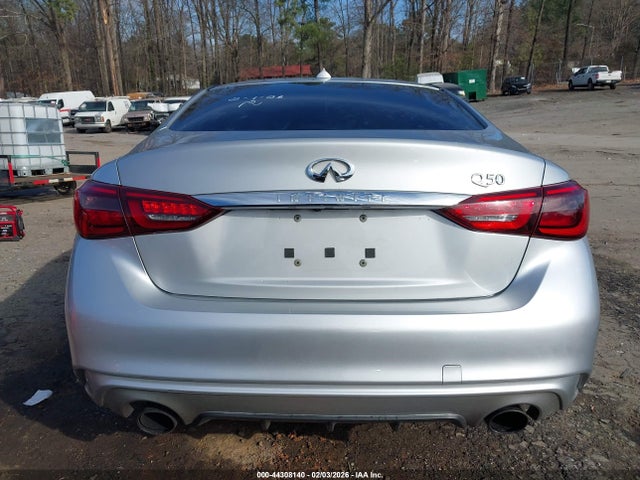 Продажа на аукционе авто 2018 Infiniti Q50 3.0t Luxe, vin: JN1EV7AP2JM364719, номер лота: 44308140