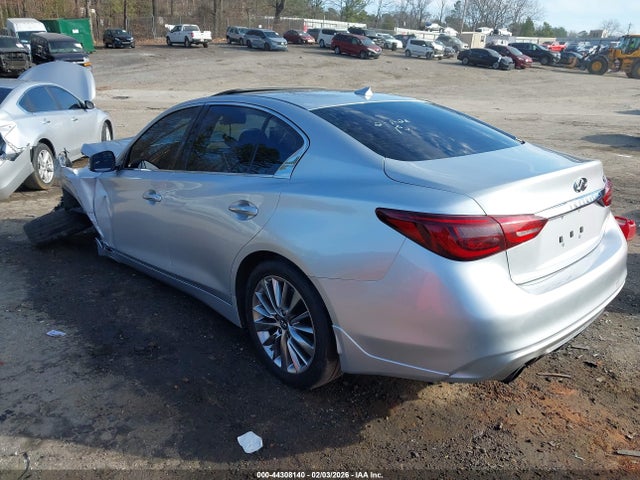 Продажа на аукционе авто 2018 Infiniti Q50 3.0t Luxe, vin: JN1EV7AP2JM364719, номер лота: 44308140