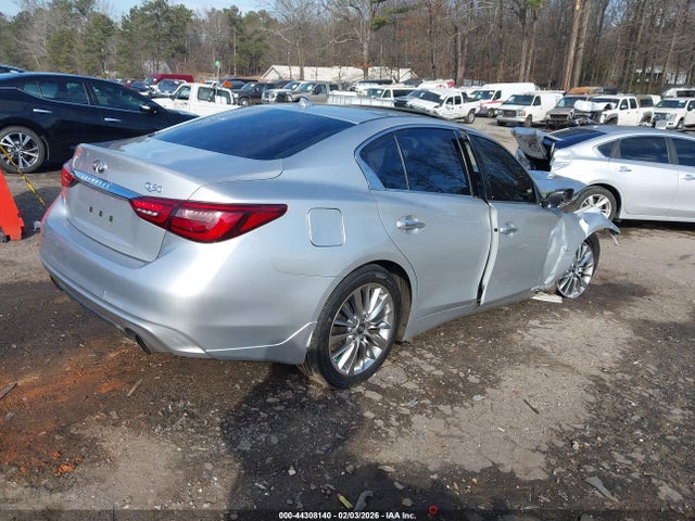 Продажа на аукционе авто 2018 Infiniti Q50 3.0t Luxe, vin: JN1EV7AP2JM364719, номер лота: 44308140