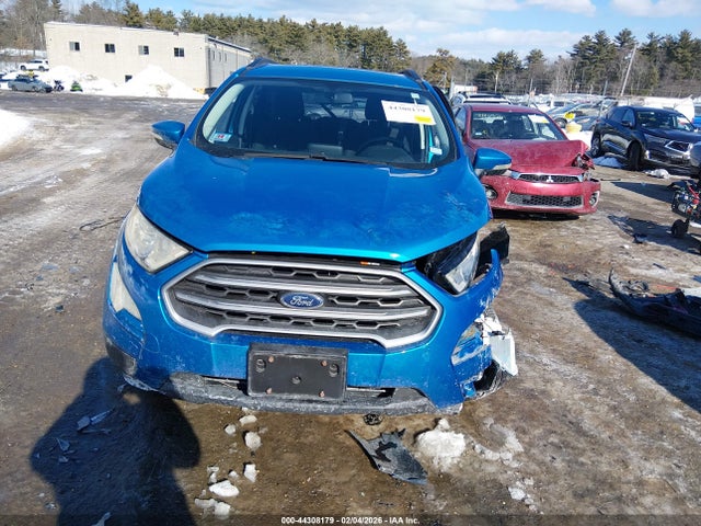 MAJ6S3GL8KC257341 Ford Ecosport Se