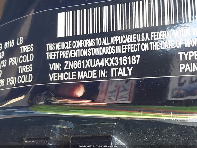 2019 MASERATI LEVANTE ZN661XUA4KX316187 Photo 8