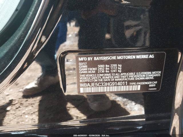 WBAJE5C33HG914011 BMW 540I