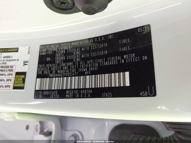 2023 TOYOTA COROLLA CROSS 7MUDAAAG2PV055417 Photo 8