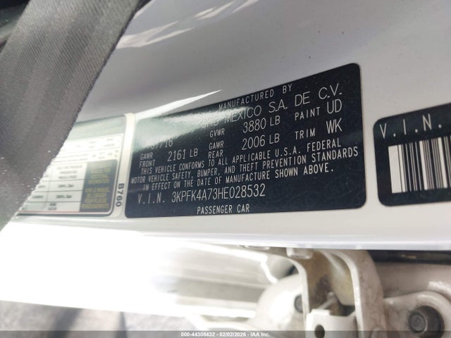 KIA FORTE LX 2017 3KPFK4A73HE028532 Image 9