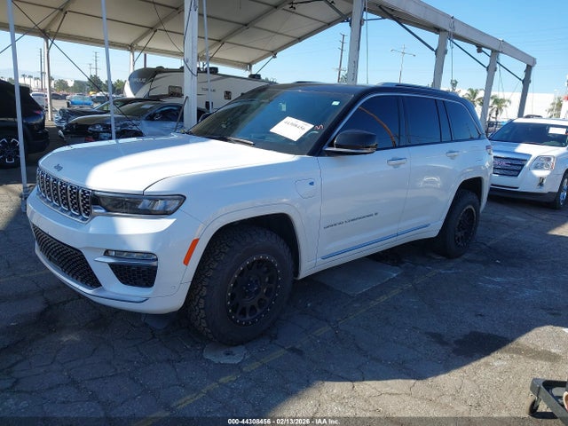 Aukcja sprzedaży 2022 Jeep Grand Cherokee 4xe Summit Reserve 4x4, vin: 1C4RJYE65N8757274, numer aukcji: 44308456