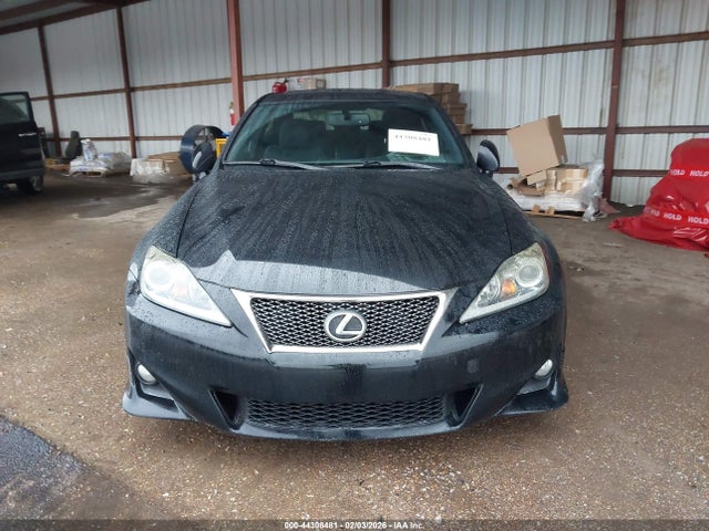 44308481 :رقم المزاد ، JTHBF5C26C5168765 vin ، 2012 Lexus Is 250 مزاد بيع