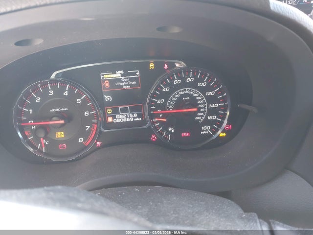 Aukcja sprzedaży 2019 Subaru Wrx Premium, vin: JF1VA1C65K9826274, numer aukcji: 44308523