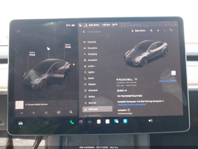 2024 TESLA MODEL Y 7SAYGDEE7RA217635 Photo 6