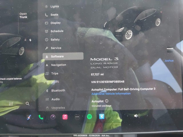 2021 TESLA MODEL 3 5YJ3E1EB1MF085548 Photo 6