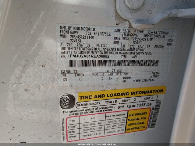 1FMJU2A81REA36882 Ford Expedition Limited