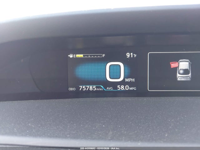 JTDKARFU4G3022578 Toyota Prius Three