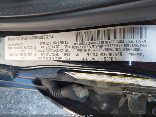 2014 FIAT 500L ZFBCFACHXEZ007420 Photo 8