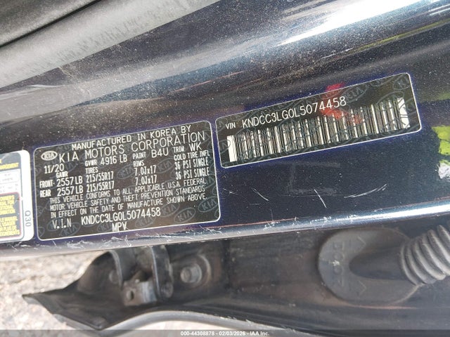 2020 KIA NIRO EV KNDCC3LG0L5074458 Photo 8