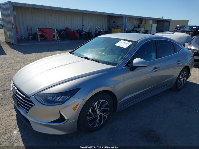 KMHL24JJ6MA035398 Hyundai Sonata Blue