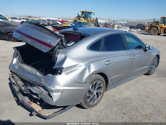 KMHL24JJ6MA035398 Hyundai Sonata Blue