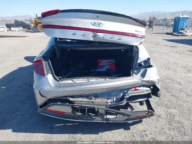 KMHL24JJ6MA035398 Hyundai Sonata Blue