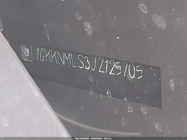 Aukcja sprzedaży 2018 Gmc Acadia Slt-1, vin: 1GKKNMLS3JZ125705, numer aukcji: 44308908